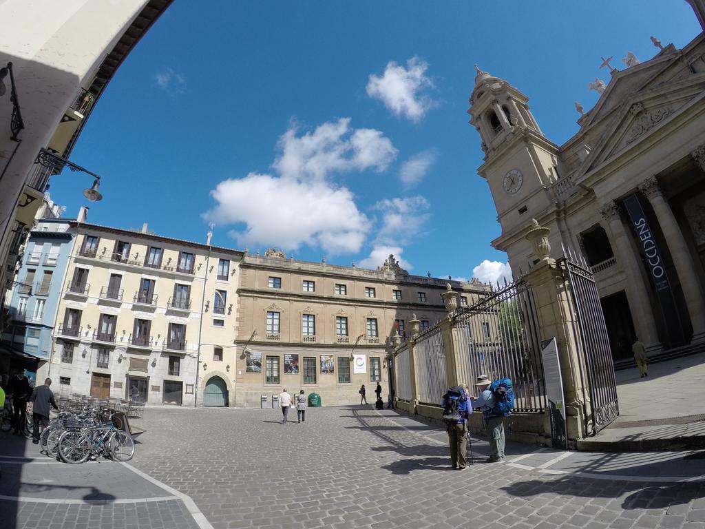 Plaza Catedral Hostel Pamplona Exteriér fotografie