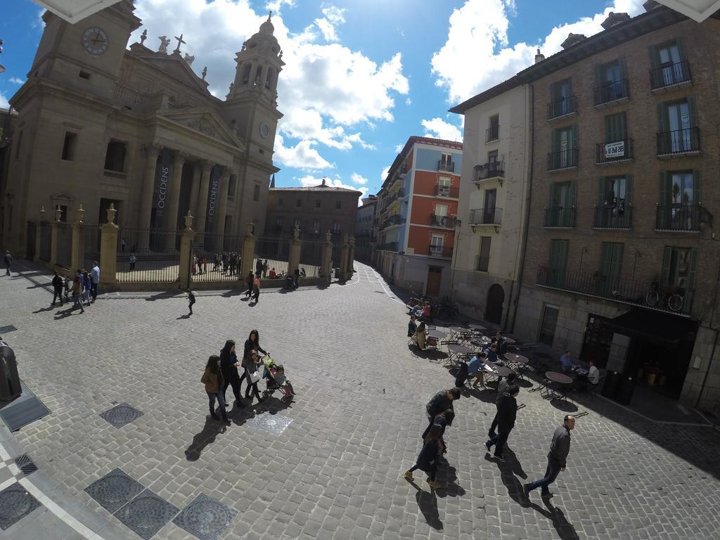 Plaza Catedral Hostel Pamplona Exteriér fotografie